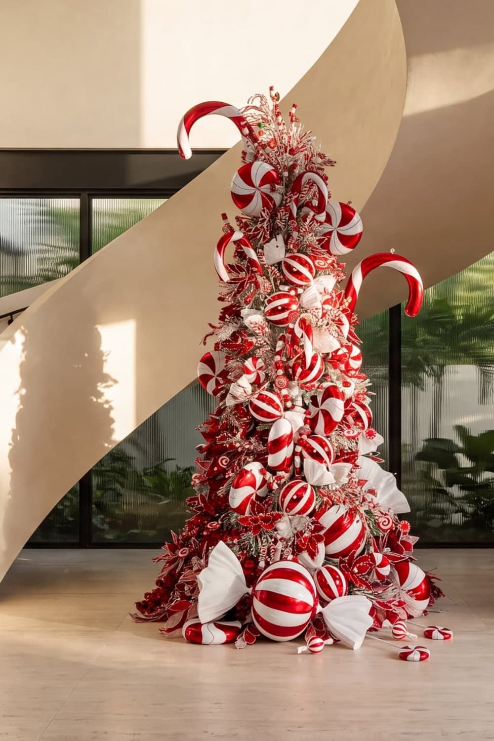 The Candy Cane Tree